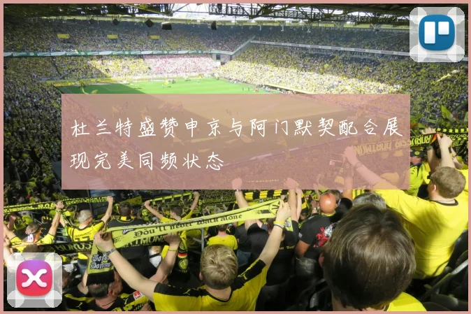 杜兰特盛赞申京与阿门默契配合展现完美同频状态